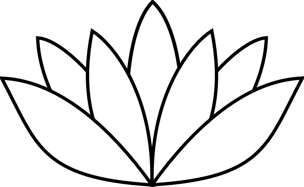Onlinelabels Clip Art   White Lotus Flower