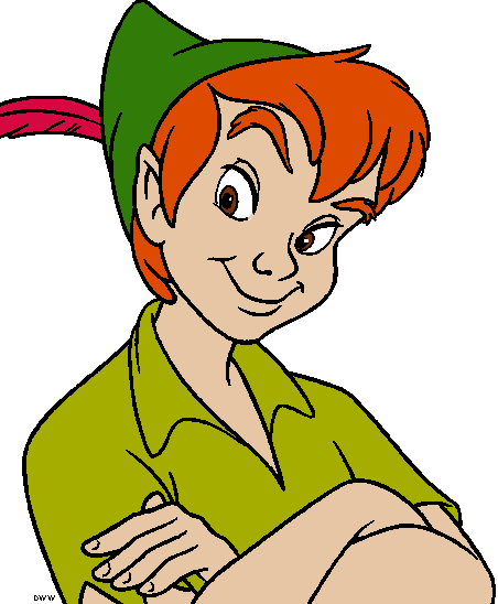 Peter Pan And Tinker Bell Clip Art