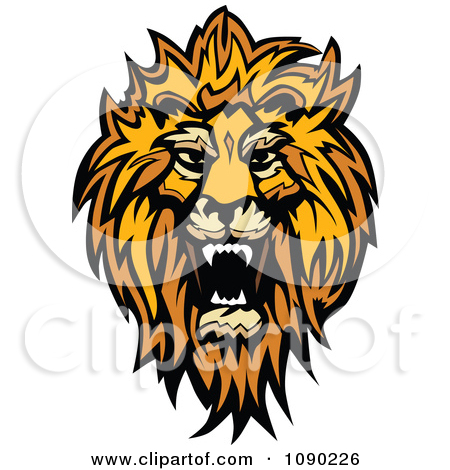 Royalty Free  Rf  Lion Mascot Clipart   Illustrations  1