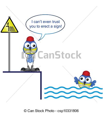 Vector   Worker Having An Accident   Stock Illustration Royalty Free