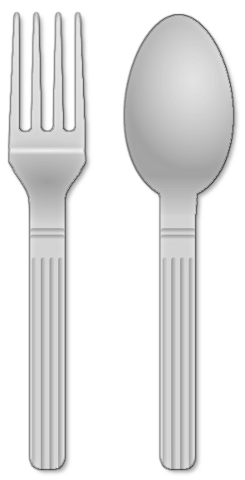 Fork And Spoon   Http   Www Wpclipart Com Household Kitchen Utensils    