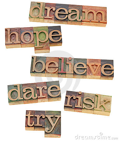 Hopes And Dreams Clipart Dream Hope Believe Dare Risk
