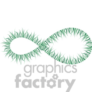 Infinity Symbol Vector Grass Nature   Download File To Remove The