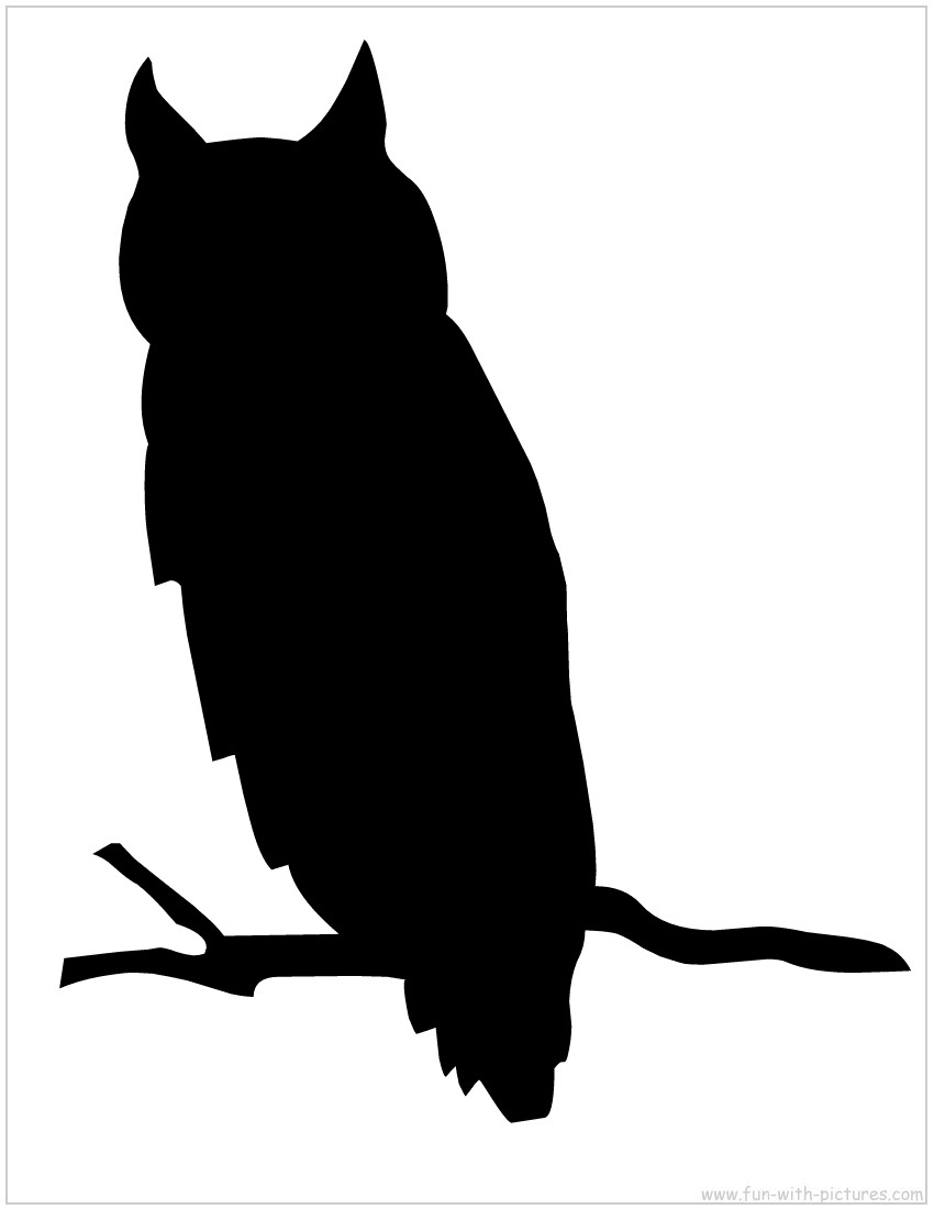 Owl Silhouette Clip Art   Clipart Best