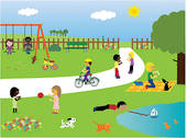 Park Illustrations And Clip Art  13448 Park Royalty Free