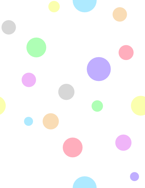 Polka Dots In Pastel Colors Clip Art At Clker Com   Vector Clip Art