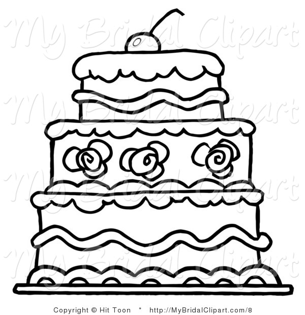 Wedding Cake Clip Art   Clipart Panda Free Clipart Images