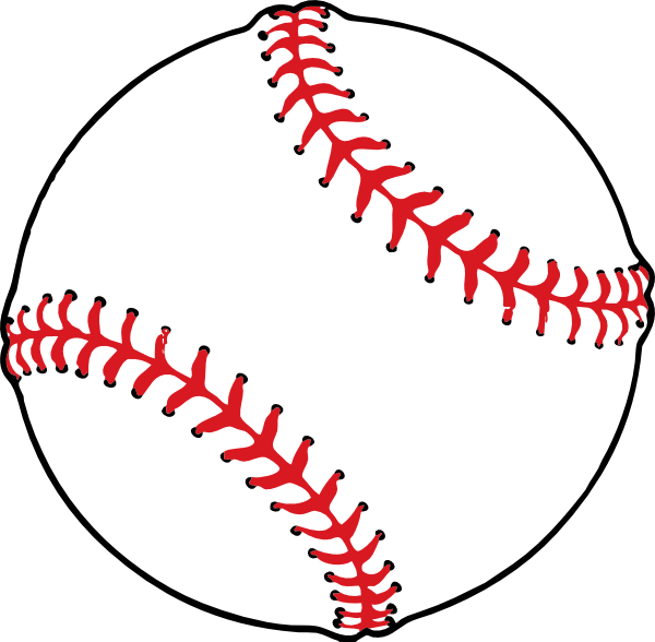 Baseball Clip Art At Clker Com   Vector Clip Art Online Royalty Free