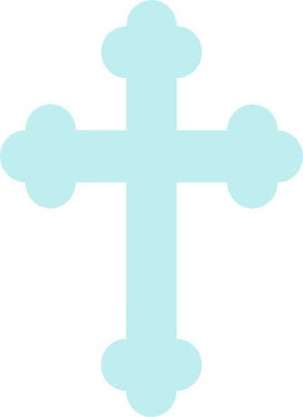 Christening Cross Clip Art At Clker Com   Vector Clip Art Online