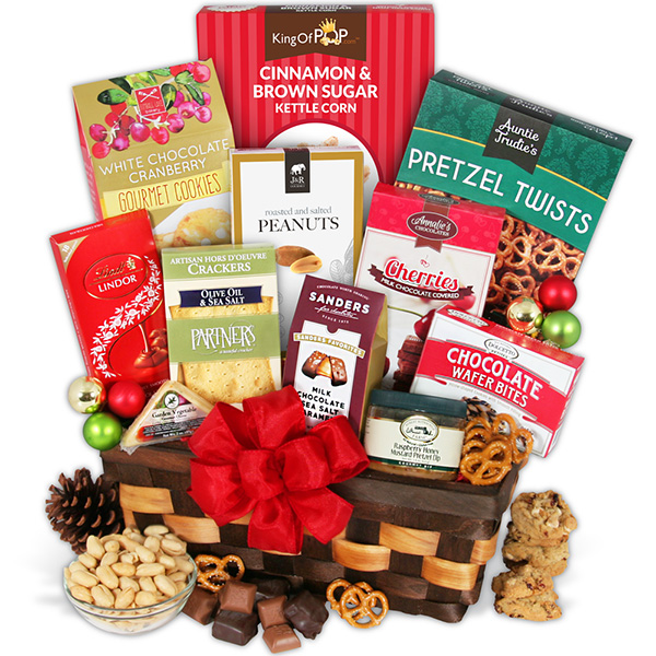 Christmas Gifts For You  Christmas Present In A Basket