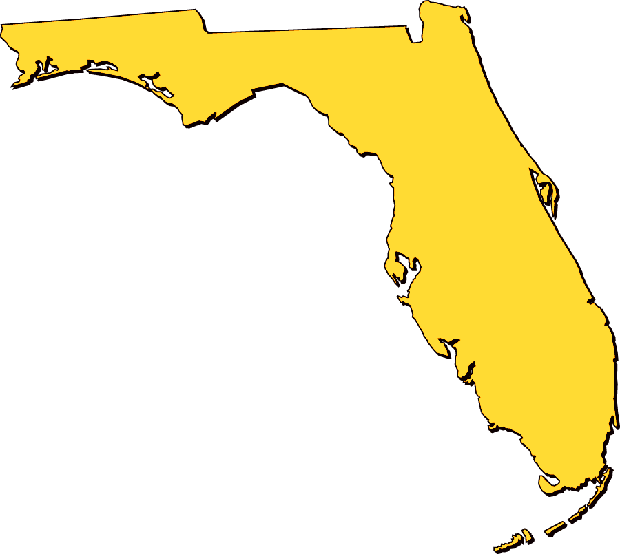 Florida Borders Clipart Map Clip Art Outline Of Pictures