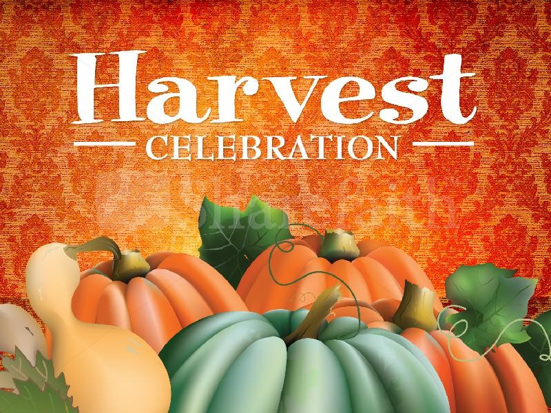 Harvest Celebration Christian Powerpoint   Fall Thanksgiving