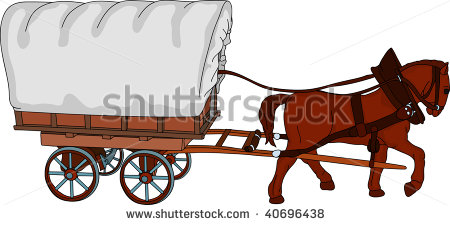 Horse Carriage Cartoon