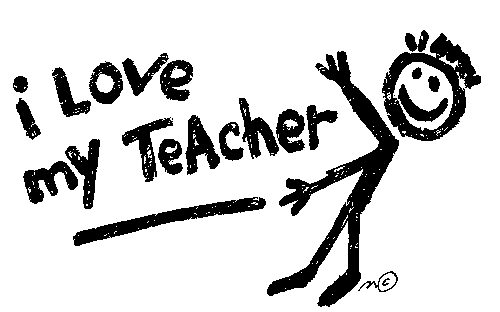 Love My Teacher   Clip Art Gallery