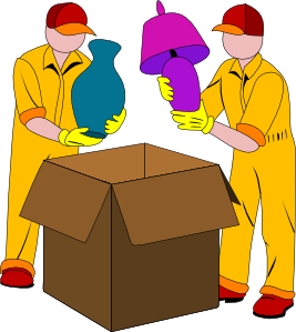 Movers Packing Clip Art At Clker Com   Vector Clip Art Online Royalty