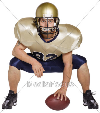 Stock Photo Football Player Clipart   Image 53061002   Football Player