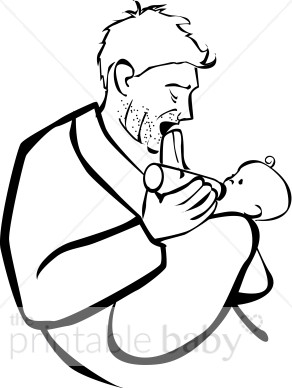 Tired Dad Clipart   Father Clipart