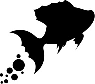 Tropical Fish Silhouette   Clipart Panda   Free Clipart Images
