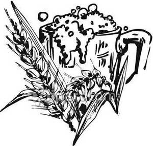 Art At Wpclipart Download Hops Mill Barley Crop With    Barley Apr