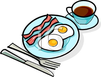 Bacon Eggs And Coffee Clipart Image   Foodclipart Com