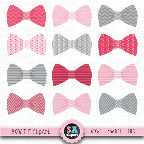Bow Tie Clipart Bow Tie Clip Art Packbaby Pink Bow Tiegirly Pink
