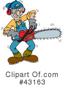 Chainsaw Clipart  43145 By Dennis Holmes Designs   Royalty Free  Rf    