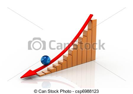 Decrease Clipart Graph Showing Decrease