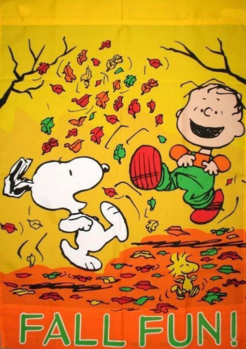 Fall Fun  Love Snoopy And Rerun   Peanuts   Pinterest