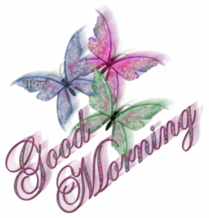 Good Morning Butterflies   Graphics   Clip Art   Pinterest