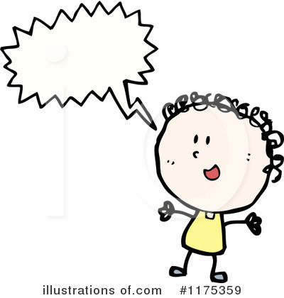 Person Speaking Clipart Girl Clipart Illustration