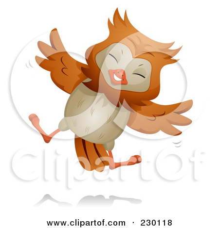 Royalty Free  Rf  Happy Owl Clipart   Illustrations  1