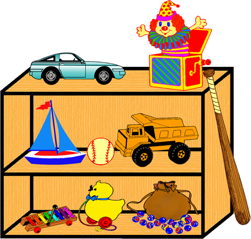 Toy Shelf 2 Png Clipart By   Clipart Panda   Free Clipart Images