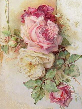 Victorian Rose Clip Art For Labels And Frames From Antique Scrap Books