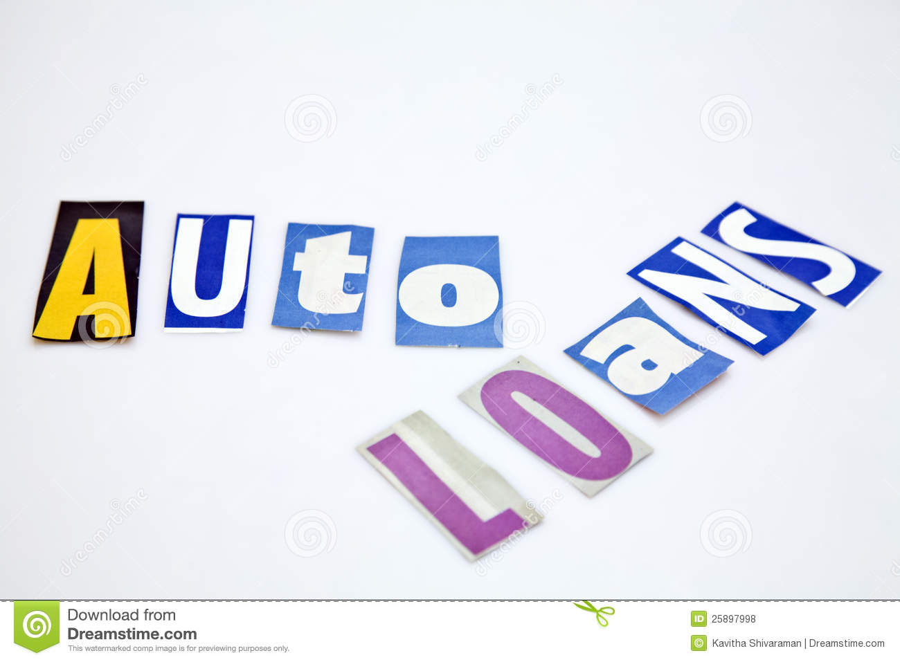 Auto Loans Royalty Free Stock Photos   Image  25897998