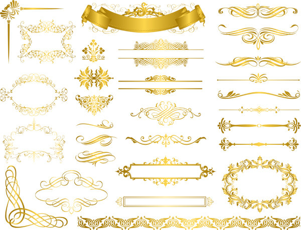 Digital Download Discoveries For Gold Frame Clip Art From Easypeach    