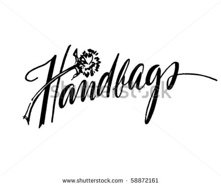 Handbags Clipart Handbags   Retro Clip Art