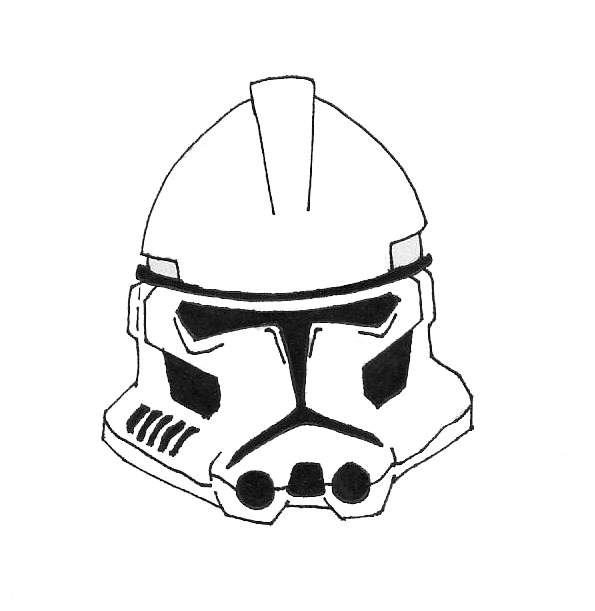 How To Draw Star Wars Clones   Clipart Panda   Free Clipart Images