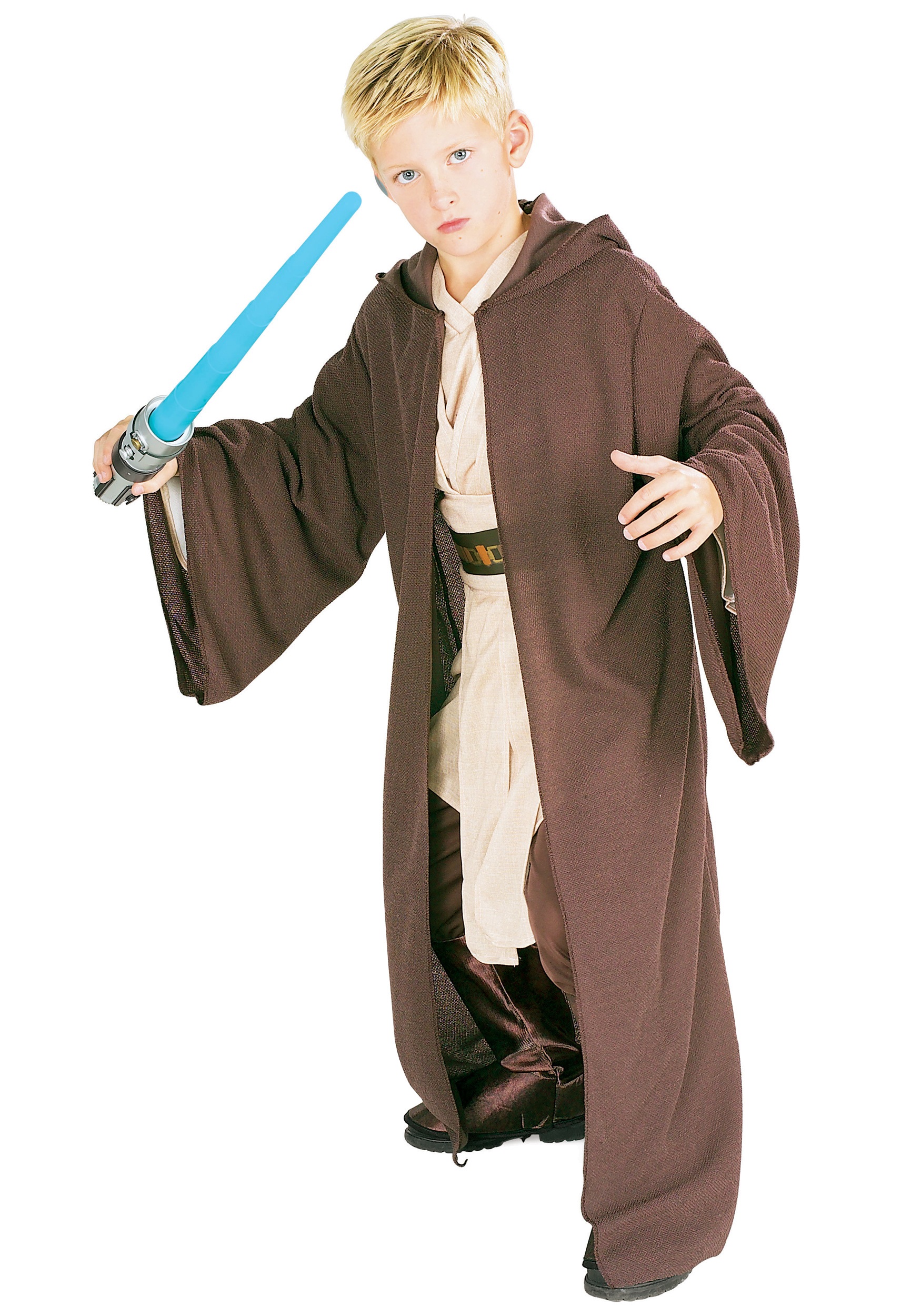 Kids Deluxe Jedi Robe   Star Wars Child Jedi Robe