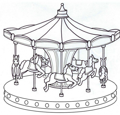 Merry Go Round Clipart Png Dealing With The Support