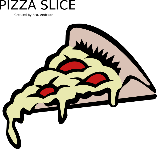 Pizza Slice Clip Art At Clker Com   Vector Clip Art Online Royalty