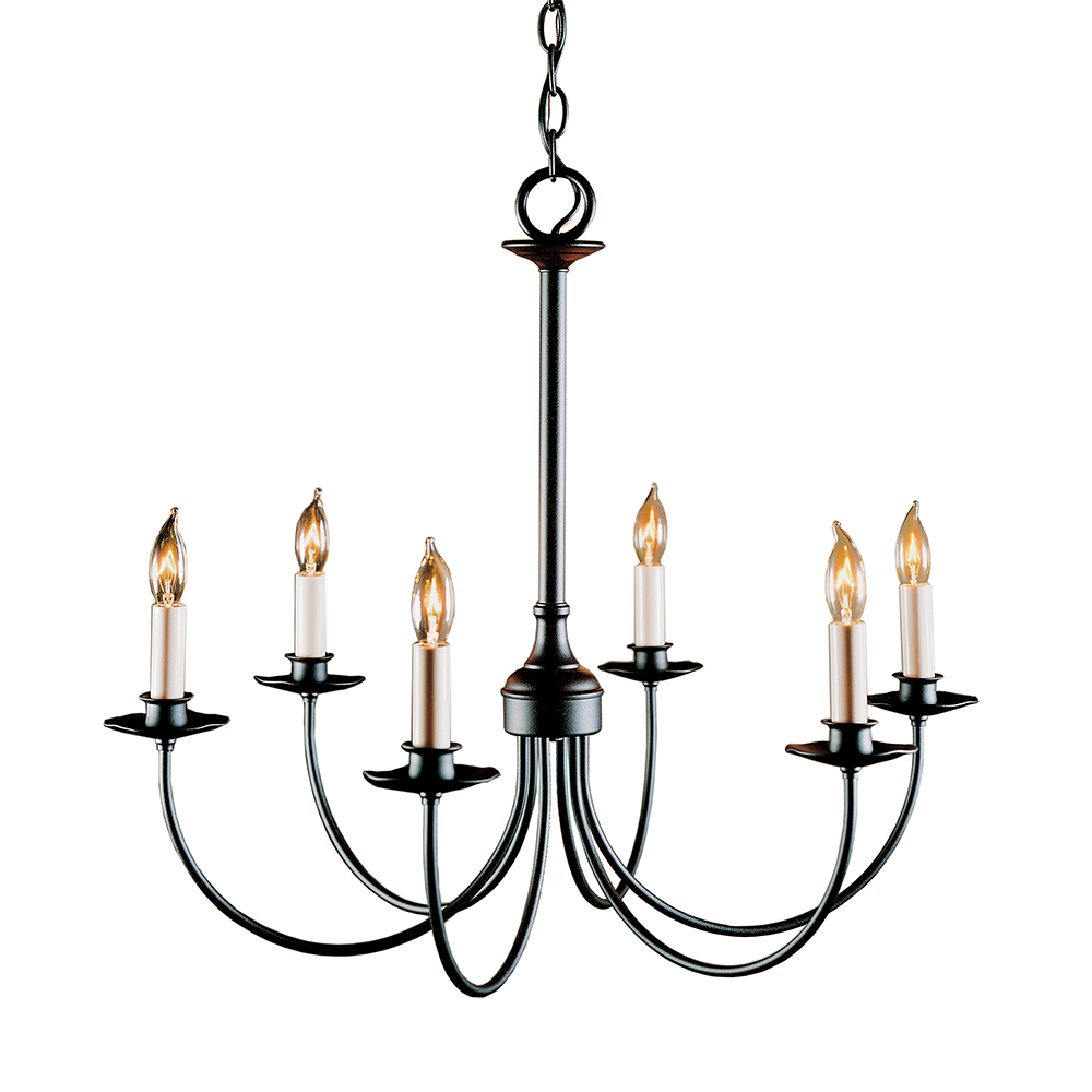 Simple Lines Chandelier   Medium By Hubbardton Forge