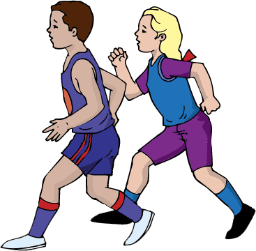 Two Hearts Design   Sports  Youth Sports Clipart