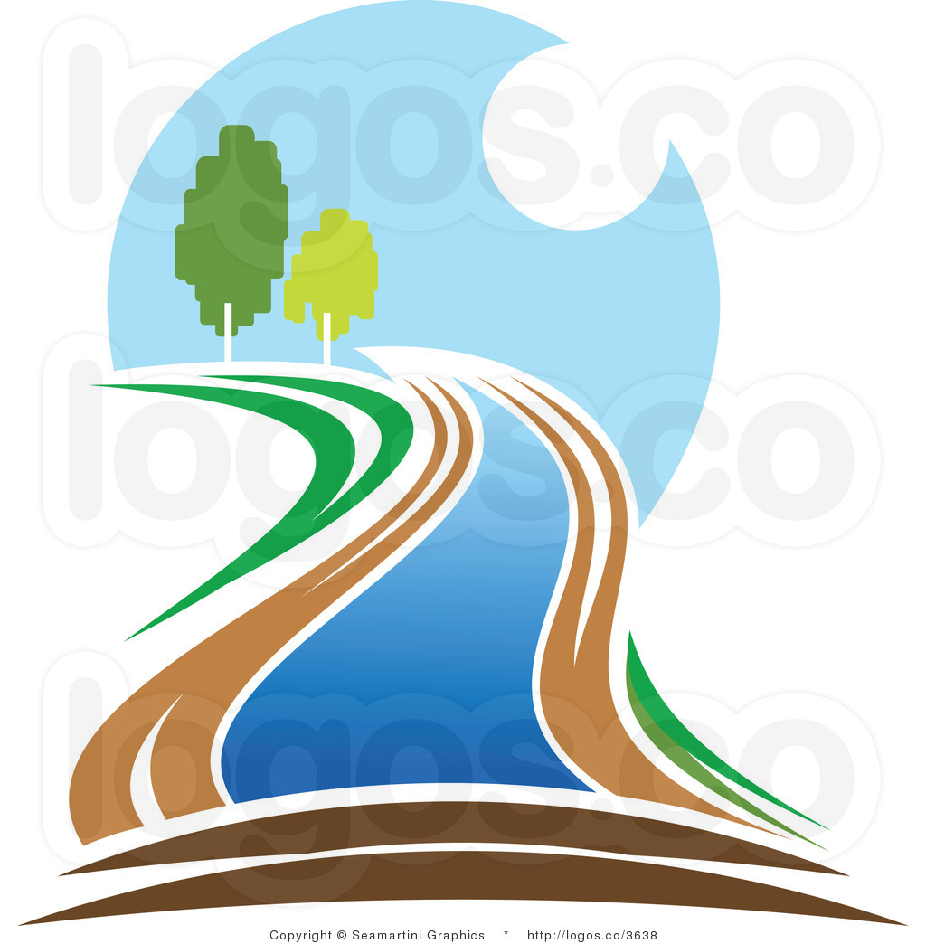 Flowing River Clipart Creek Clipart River Clip Art Royalty Free River    