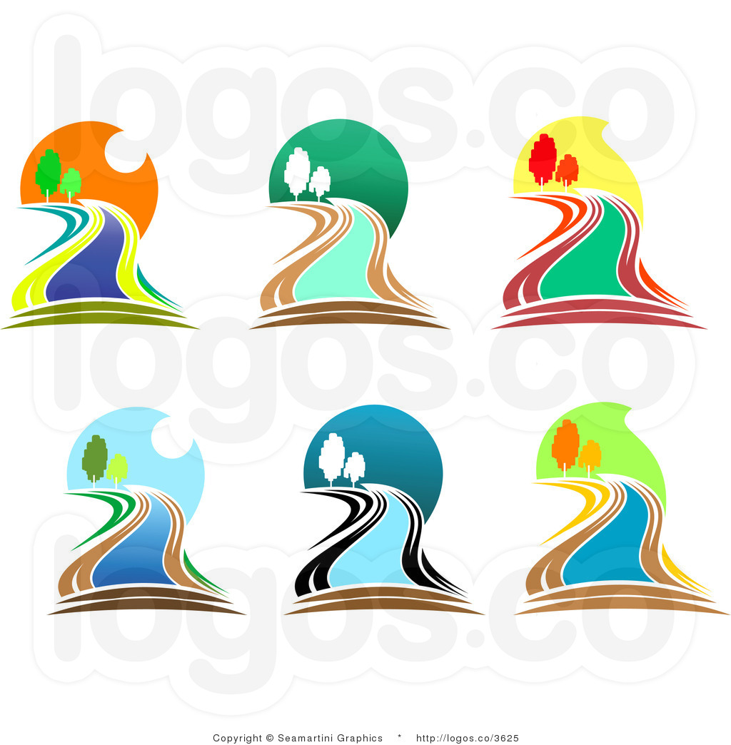 Mountain River Clipart Royalty Free Nature And River Logos By