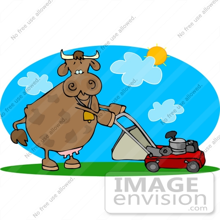 Mowing Illustrations And Clipart   Stock Photography Images And