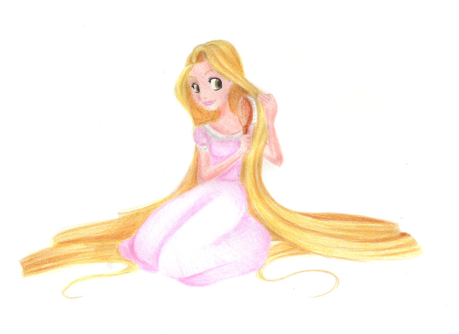 Rapunzel   Brushing My Hair By Thesilke On Deviantart
