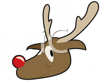 Reindeer Clip Art Image  Rudolph The Red Nosed Reindeer