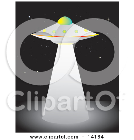 Round Ufo Clipart Illustration By Rasmussen Images  14196