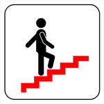    Stairsstairs Exitstepsymboltraffictransportationupupstairs
