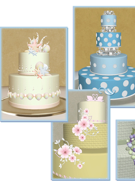 Themed Wedding Cake Designs